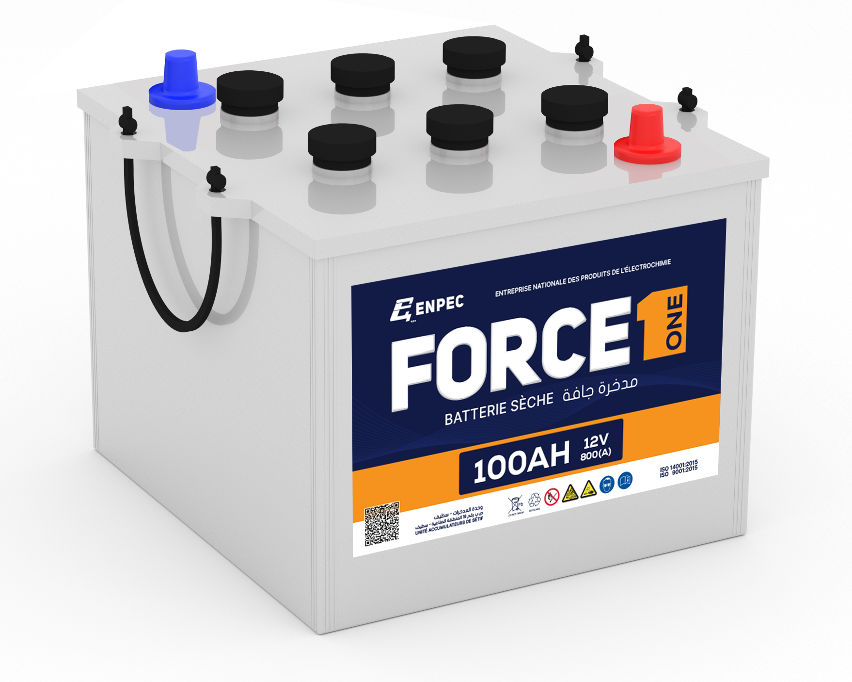 Batterie force one 12V 100AH 